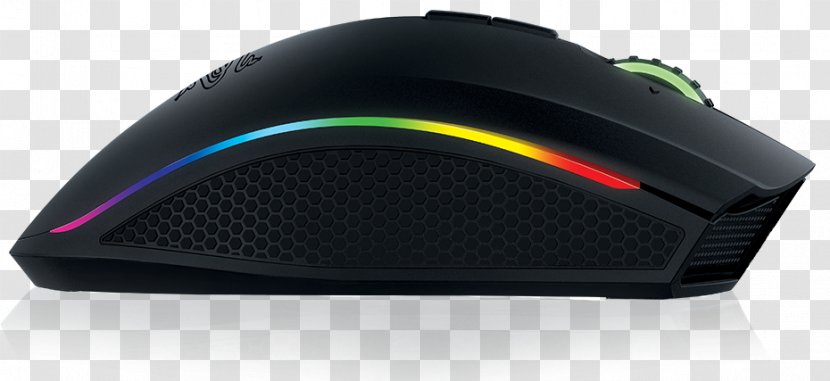 Computer Mouse Razer Inc. Mamba Wireless Naga - Dots Per Inch Transparent PNG