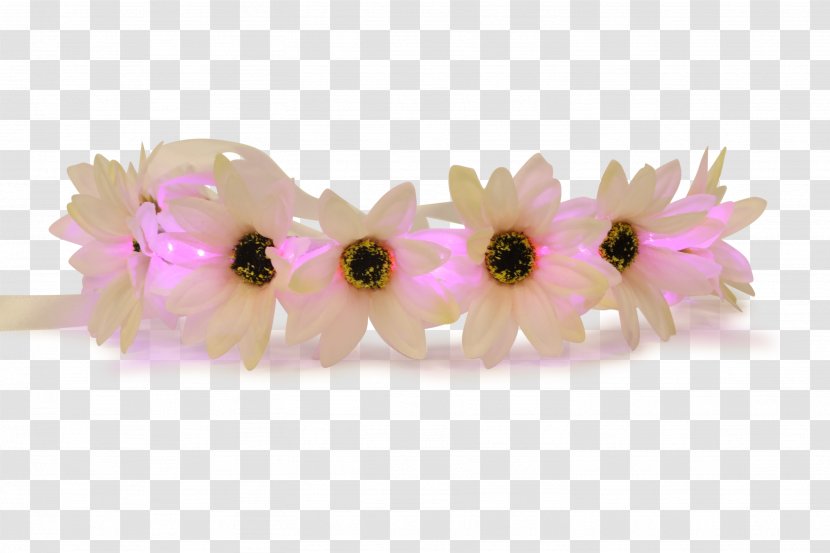 Light Flower Crown Wreath Headband - Color Transparent PNG
