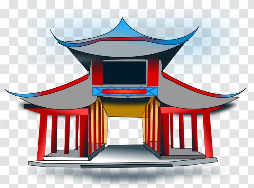 China Chinese Temple Pagoda Clip Art - Folk Religion - New Years Graphics Transparent PNG
