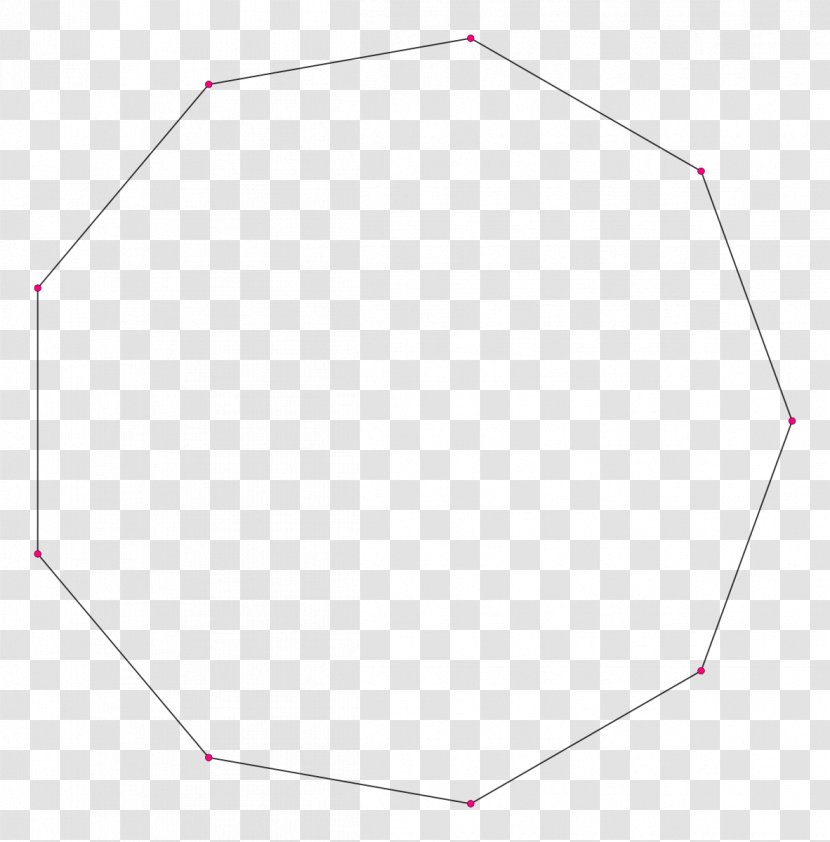 Regular Polygon Hendecagon Heptagon Angle - Geometry Transparent PNG