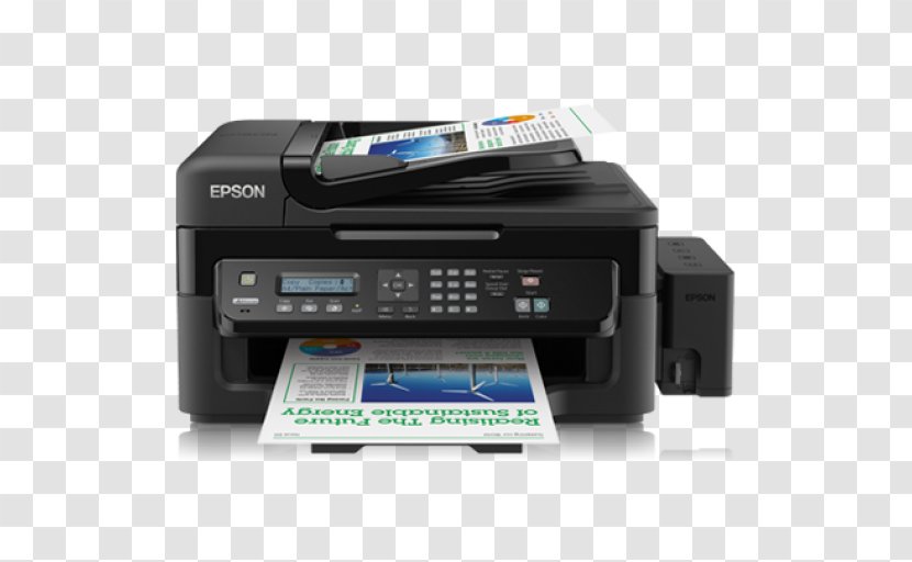 Multi-function Printer Inkjet Printing Epson - Image Scanner - Ink Jet Transparent PNG
