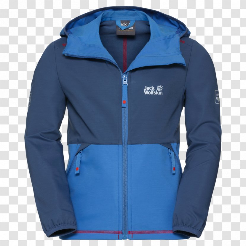 Jacket Softshell Clothing Boy Child - Blue Transparent PNG