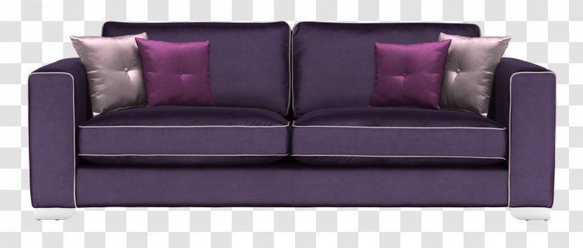 Sofa Bed Couch Sofology Comfort - Damson Transparent PNG