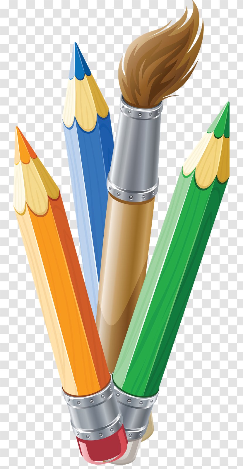 Paintbrush Pencil Clip Art - Painting - Toothbrash Transparent PNG