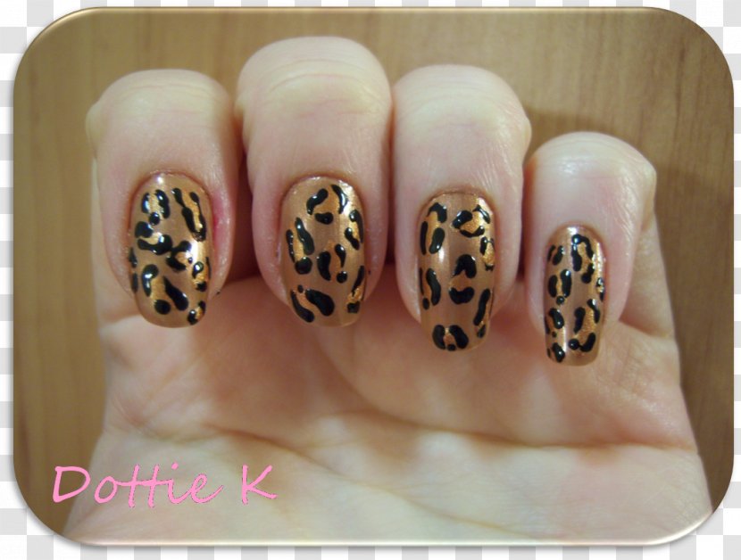 Nail Polish Leopard Animal Print - Care Transparent PNG