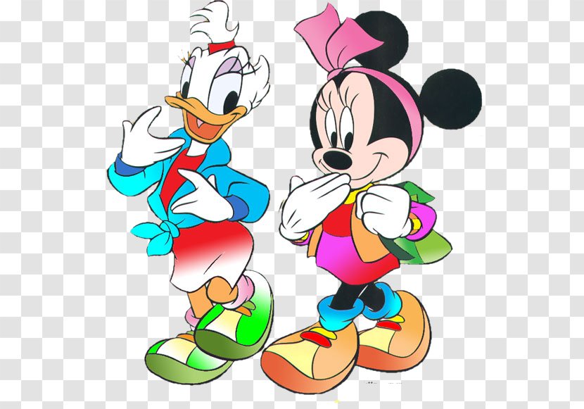 Daisy Duck Minnie Mouse Pluto Mickey Donald - Walt Disney Company Transparent PNG