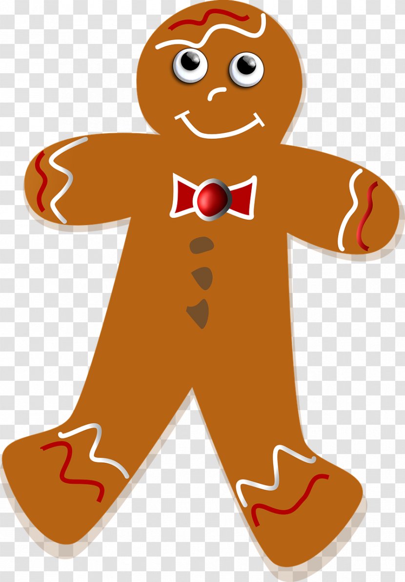 The Gingerbread Man House Christmas Cookie - Food - Ginger Transparent PNG