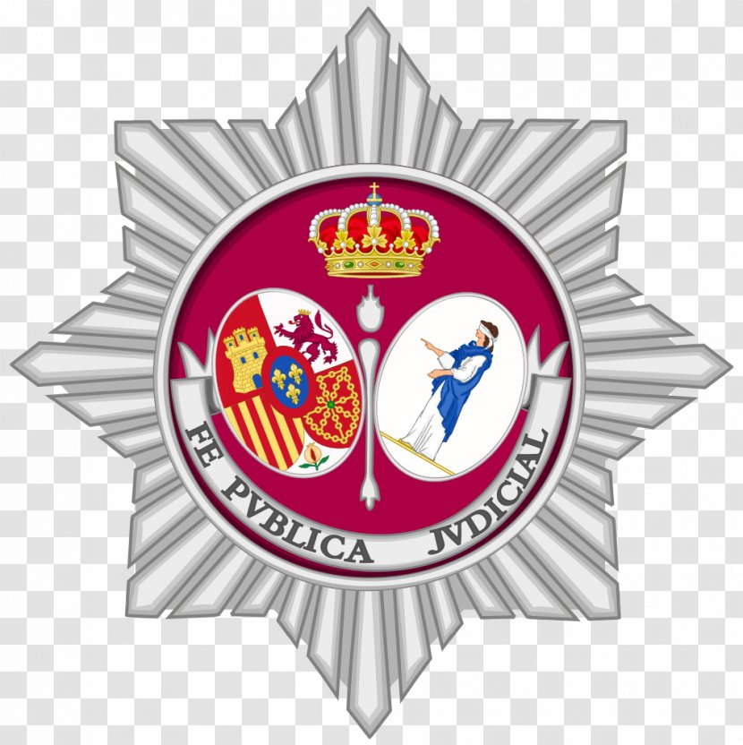 Court Clerk Judiciary Justice Badge - Emblem Transparent PNG