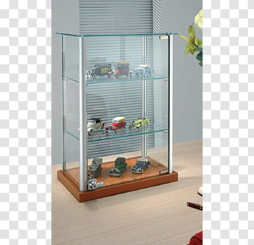 Display Case Glass Exhibition Table Furniture - Aluminium Transparent PNG