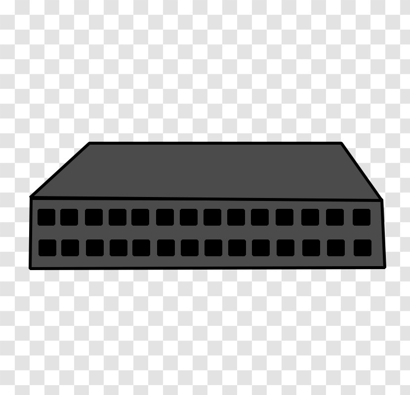 Ethernet Hub Network Switch Clip Art - 25 Transparent PNG