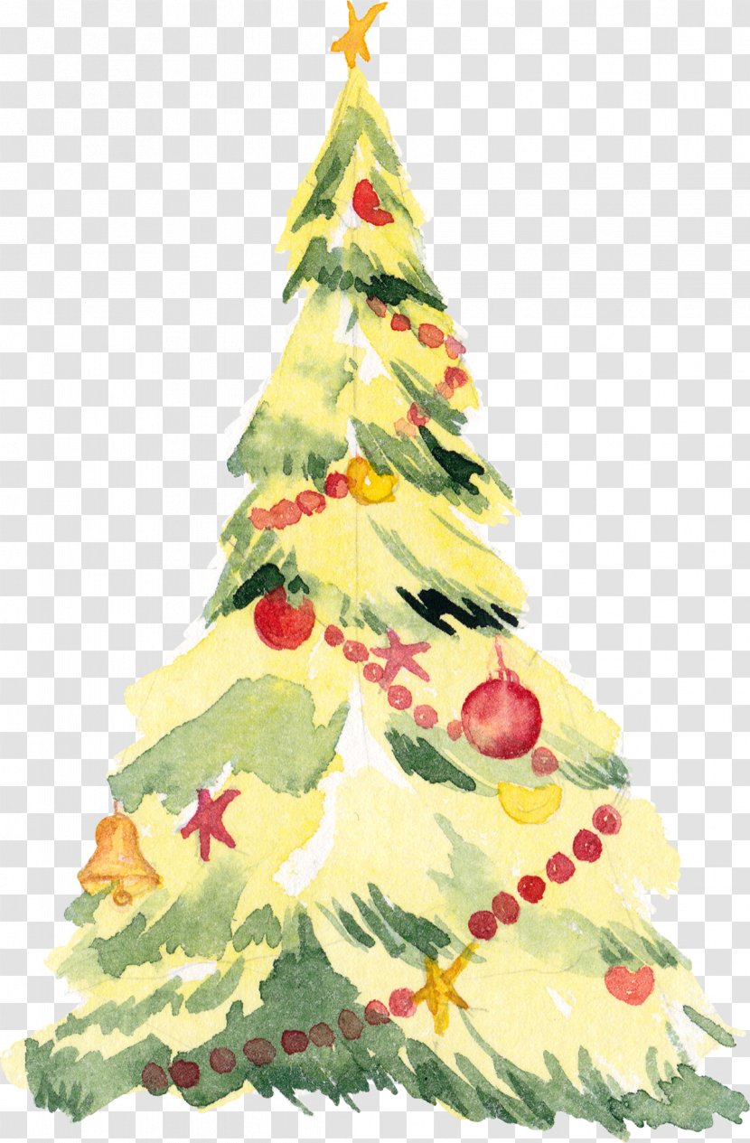 Christmas Tree Towel Federa Ornament - Pillow - Yellow Transparent PNG