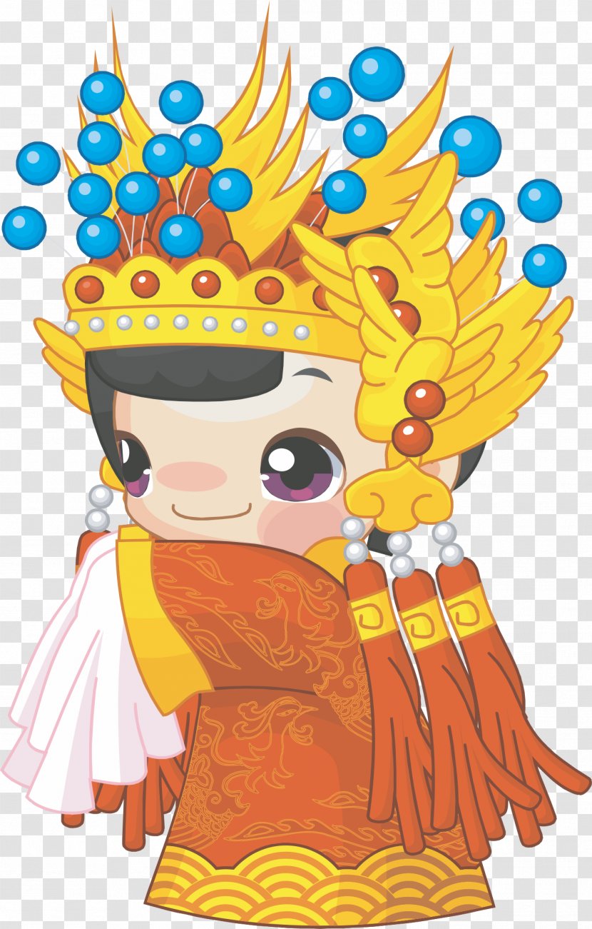 Chinese Wedding - Character - Marriage Bride Transparent PNG