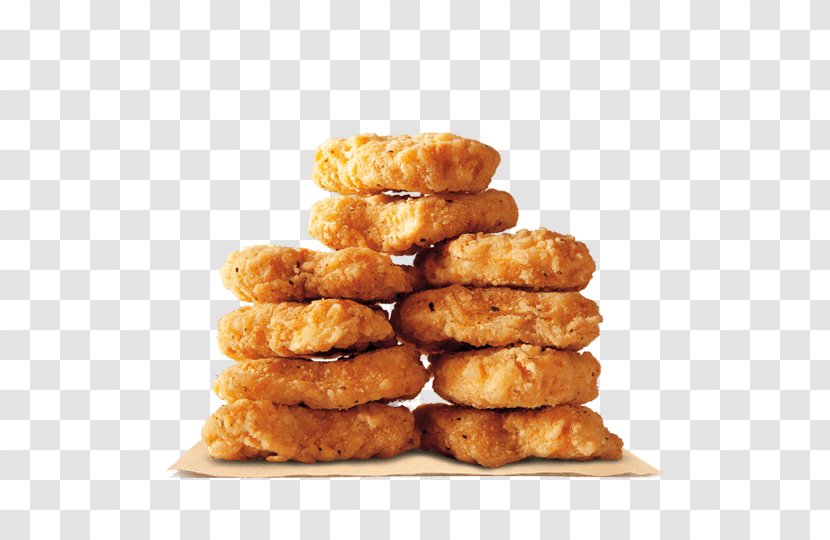 Burger King Chicken Nuggets Crispy Fried Fingers French Fries - Food - Delicious Meat Transparent PNG