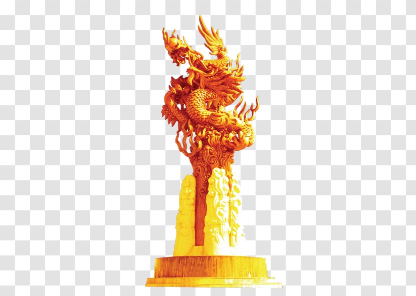 Chinese Dragon Column Transparent PNG