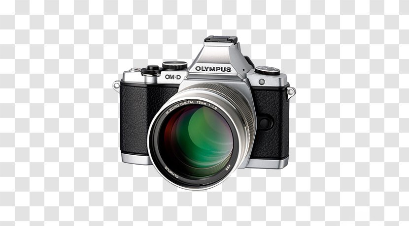 Digital SLR Camera Lens Olympus OM-D E-M5 Mark II Trip 35 Corporation Transparent PNG