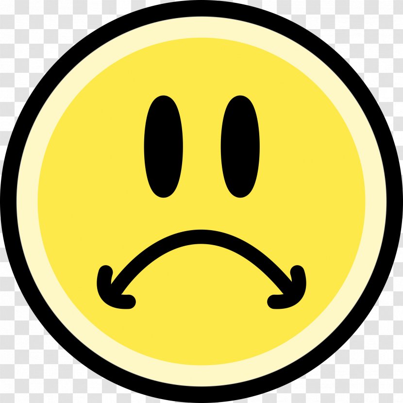 Face Sadness Smiley Emoticon Clip Art - Sad Emoji Transparent PNG