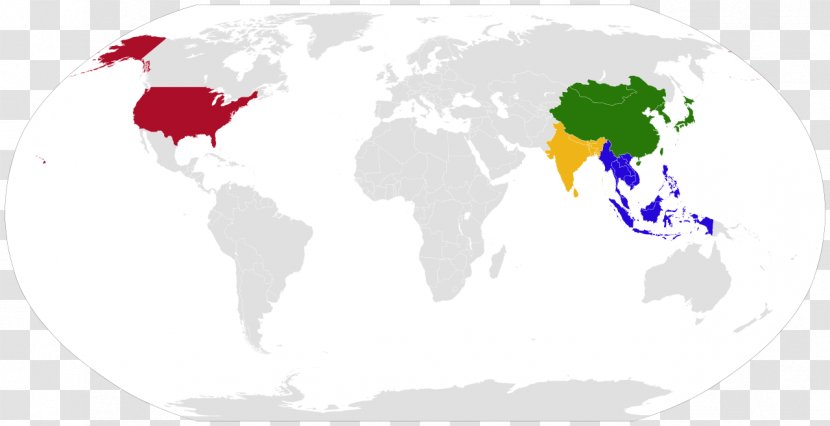 United States Country World Map Population - Area - Japanese Culture Transparent PNG