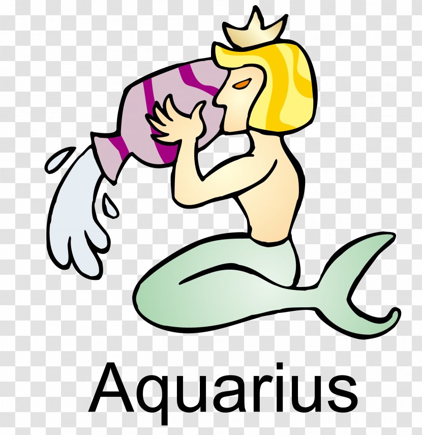 Aquarius Astrological Sign Horoscope Gemini Astrology - Sagittarius - Vector Cartoon Material Transparent PNG