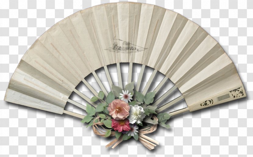 Paper Hand Fan - Decorative - Japan Transparent PNG