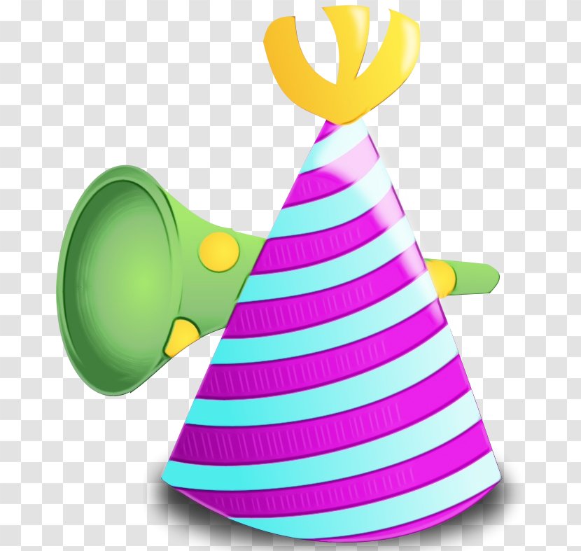 Birthday Party Hat - Costume Accessory Supply Transparent PNG