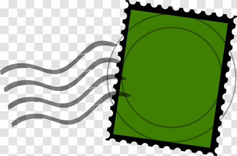 Postmark Mail Printing Clip Art - Green - La Banque Postale Transparent PNG