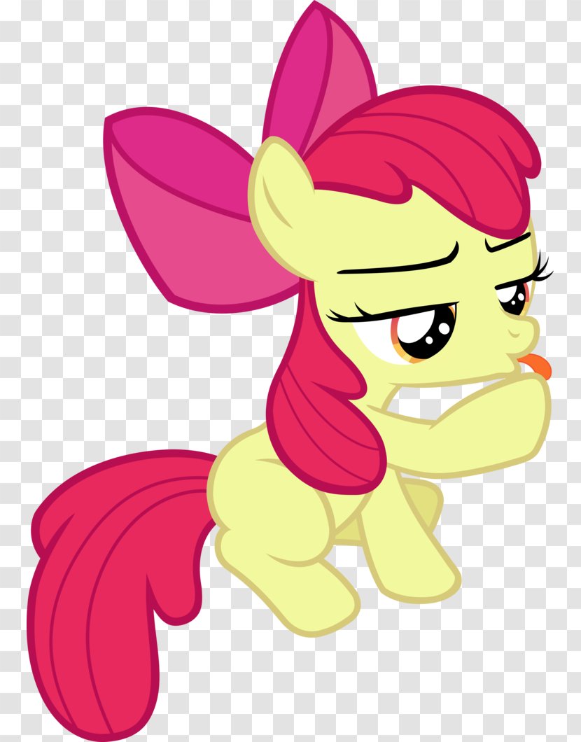 Pony Digital Art Apple Bloom - Frame - Liking You Transparent PNG