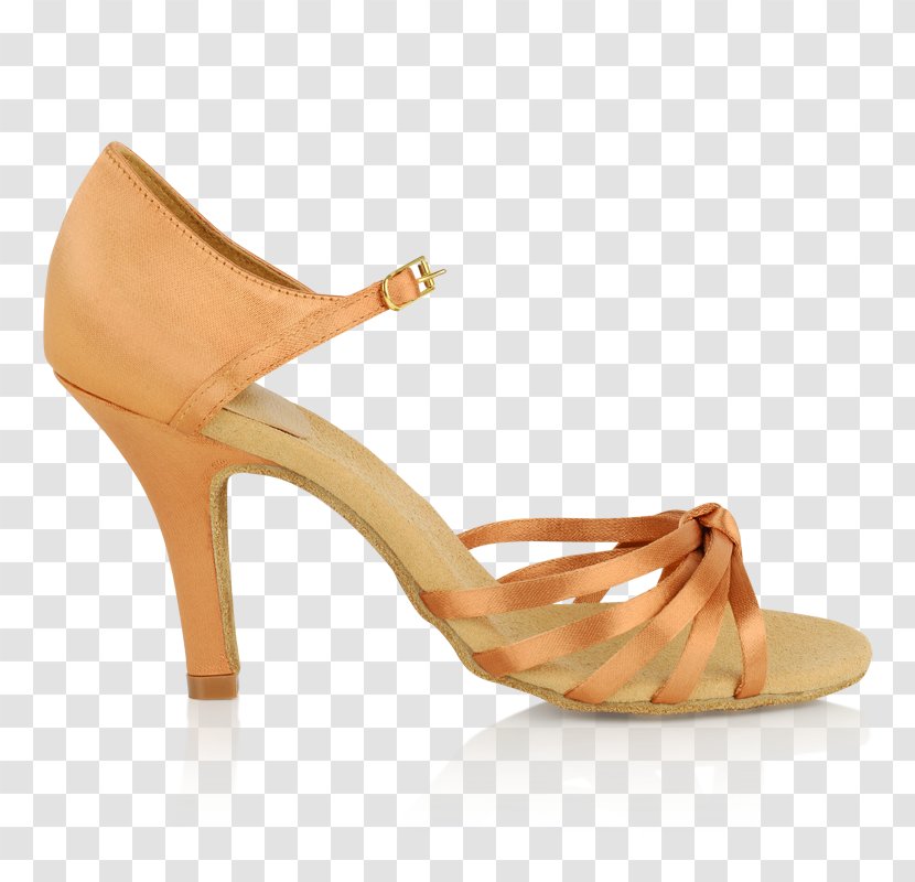 Latin Dance Shoe Footwear Sandal - Satin Shoes Transparent PNG