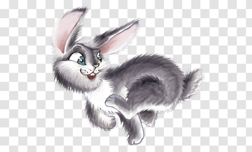 Hare Spring Rabbit Clip Art - Tail Transparent PNG