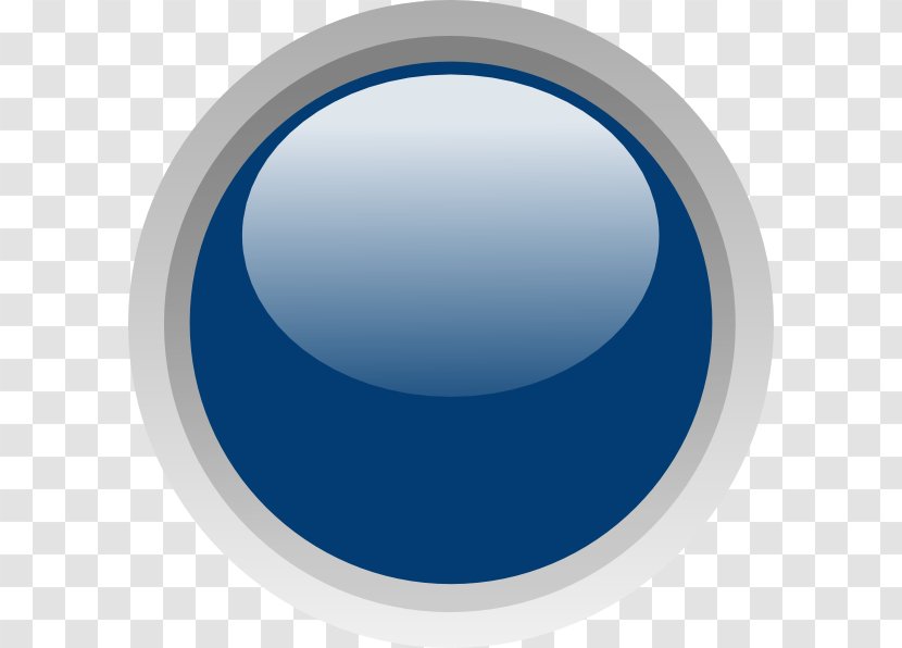 Clip Art Blue Light-emitting Diode - Oval - Dark Circle Transparent PNG