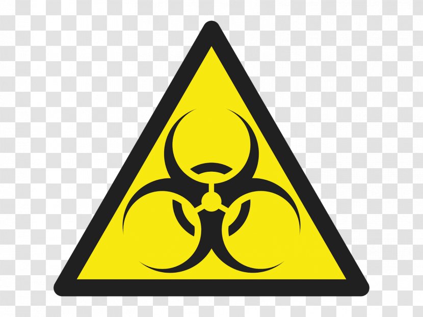 Biological Hazard Symbol Laboratory Warning Sign Transparent PNG