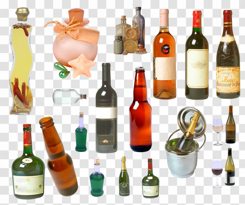 Bottle Desktop Wallpaper Clip Art - Liqueur Transparent PNG