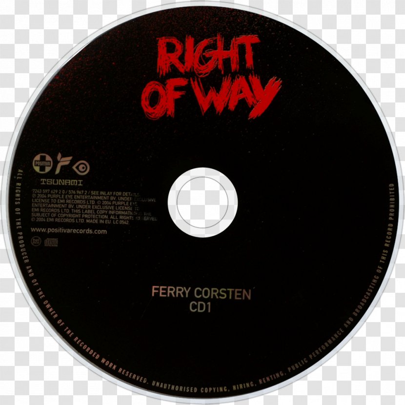 Compact Disc Disk Storage - Right Of Way Transparent PNG