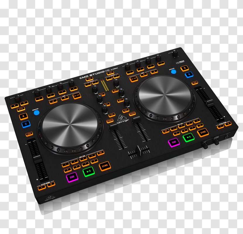 Behringer CMD Studio 4A DJ Controller Disc Jockey MIDI Controllers - Hardware - Midi Transparent PNG