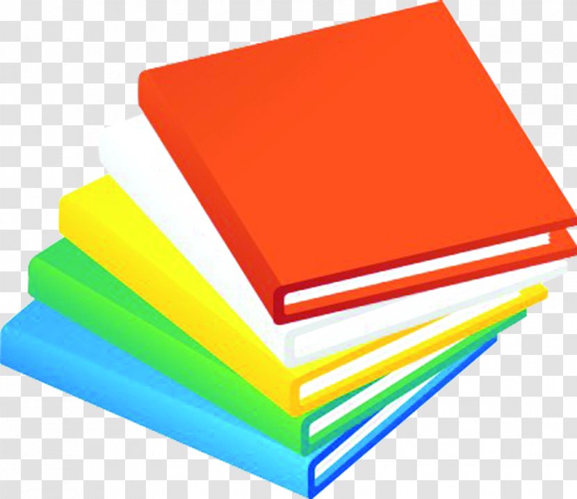 Book - Text - Color Hand-painted Books School Season Transparent PNG