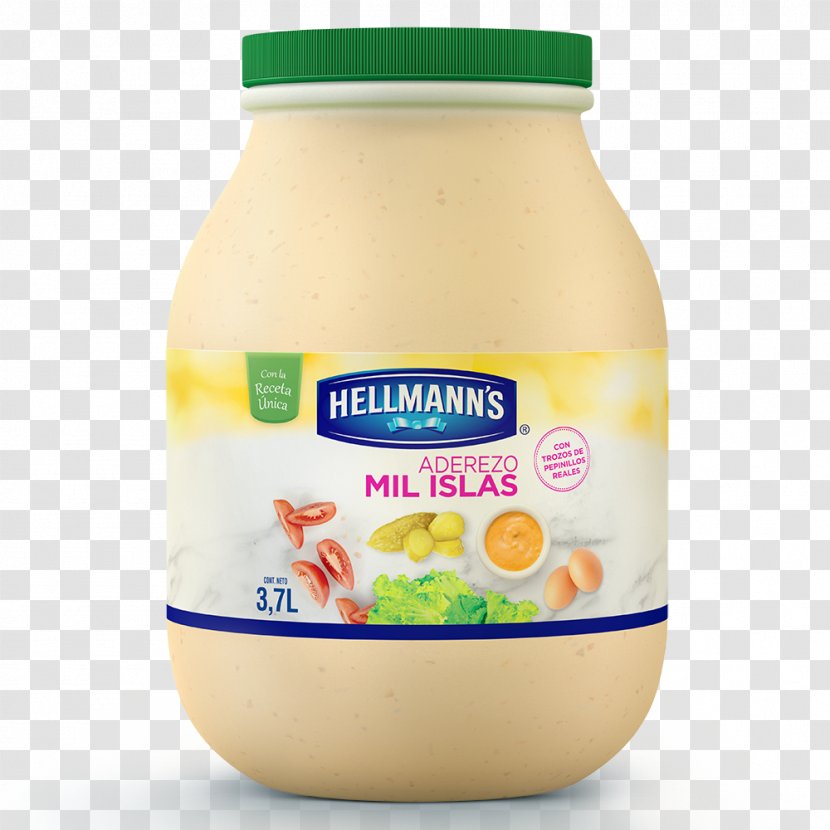 Hellmann's And Best Foods Mayonnaise Condiment Flavor - Ranch Dressing - Egg Transparent PNG