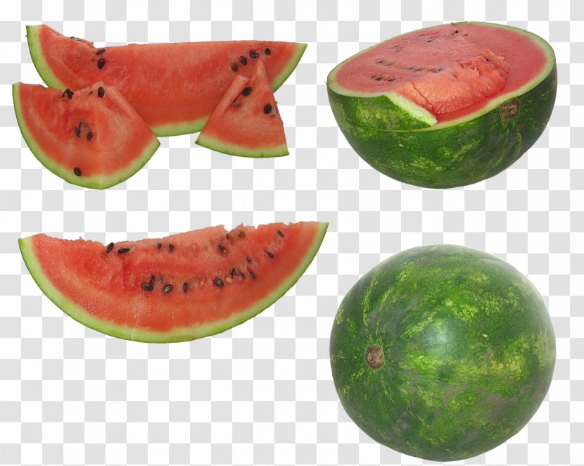 Watermelon Fruit Food Citrullus Lanatus Transparent PNG
