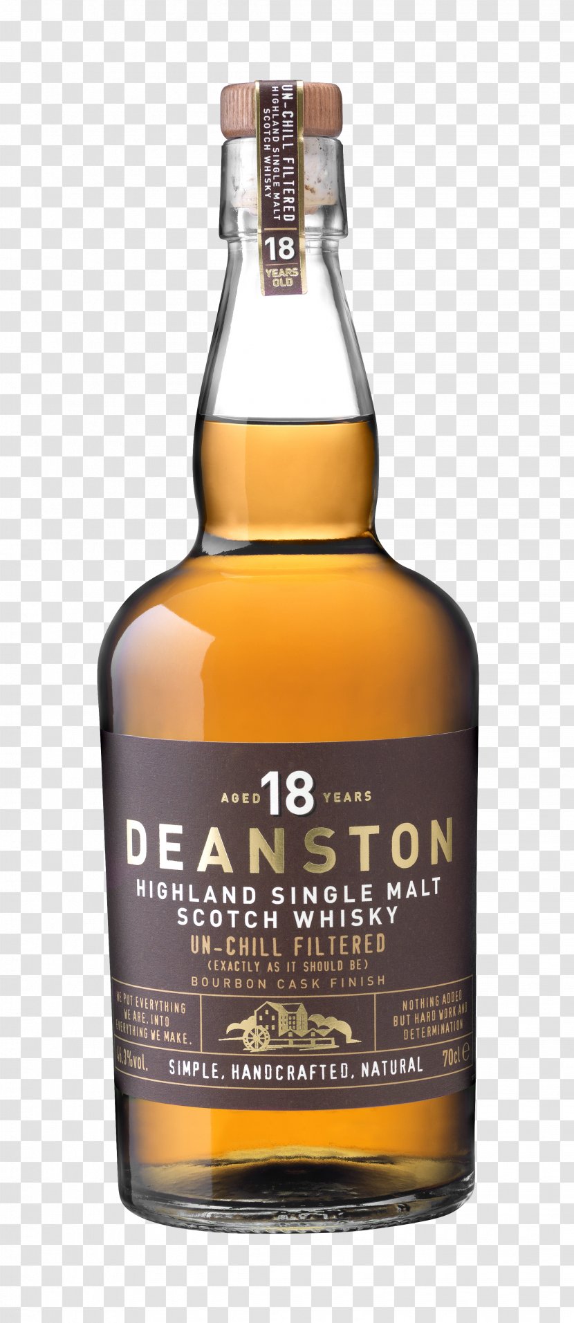 Tennessee Whiskey Deanston Distillery Single Malt Whisky - Brennerei - Scotch Transparent PNG