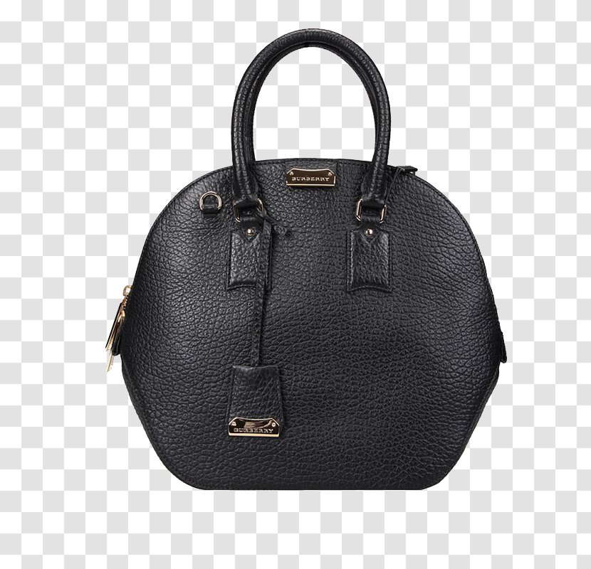 Tote Bag Handbag Leather Burberry - Handbags Solid Transparent PNG