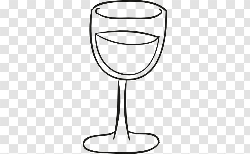 Wine Glass Cup Drawing Drink - Martini Transparent PNG