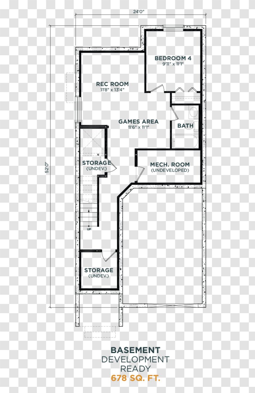 Floor Plan Line - Drawing Transparent PNG