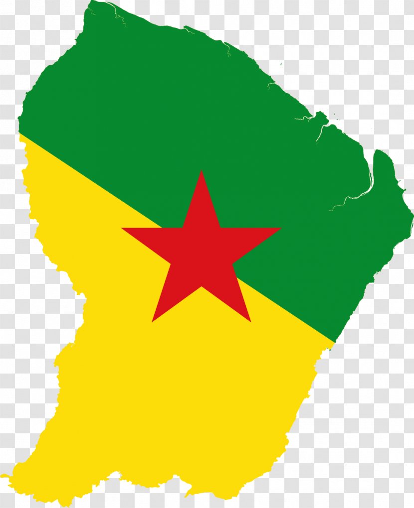 Flag Of French Guiana Vector Graphics The Guianas - France - Virgo Star Map Transparent PNG