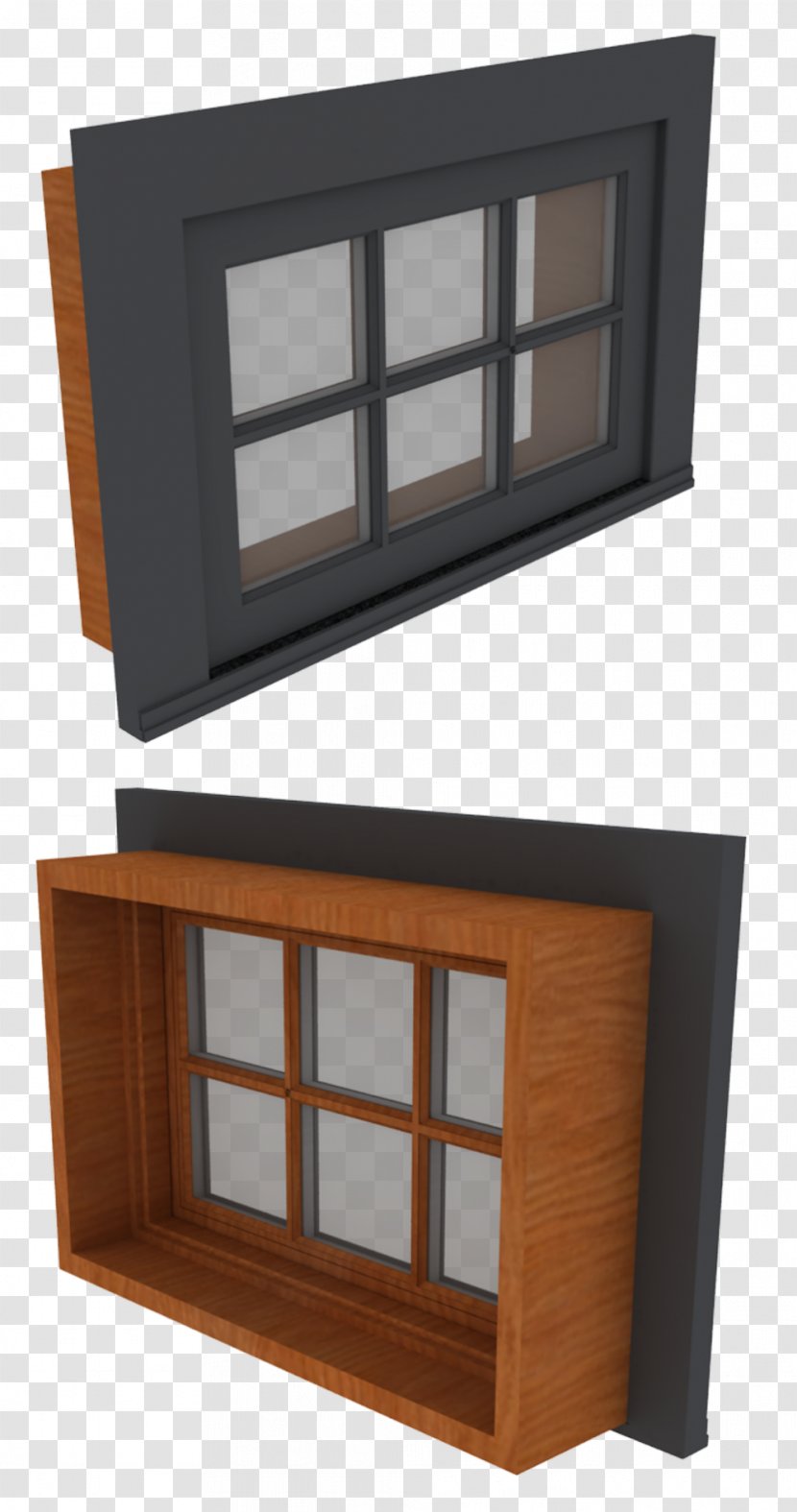 Shelf Rectangle - Window - Angle Transparent PNG