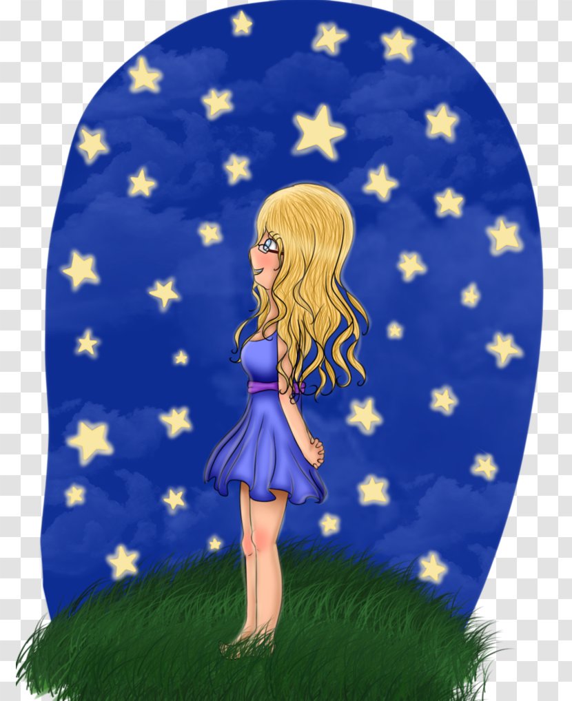 Fairy Sky Plc Animated Cartoon - Electric Blue - I Will Miss You Transparent PNG