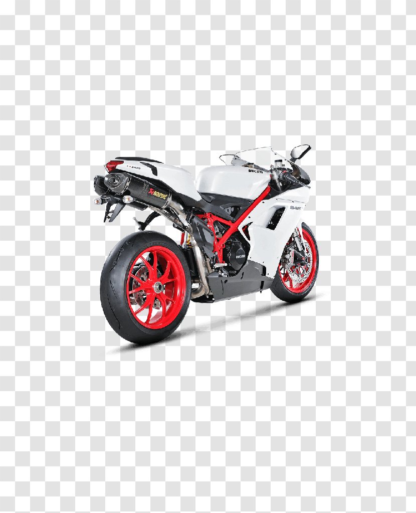 Exhaust System Motorcycle Ducati 848 Evo - Car Transparent PNG