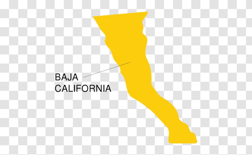 Baja California Map - Logo Transparent PNG