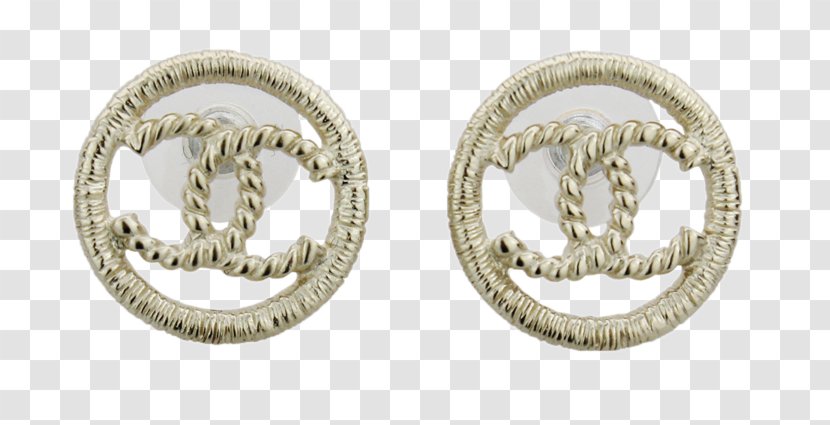 Chanel Earring Necklace Luxury Goods Silver - Blue - A96082 Transparent PNG