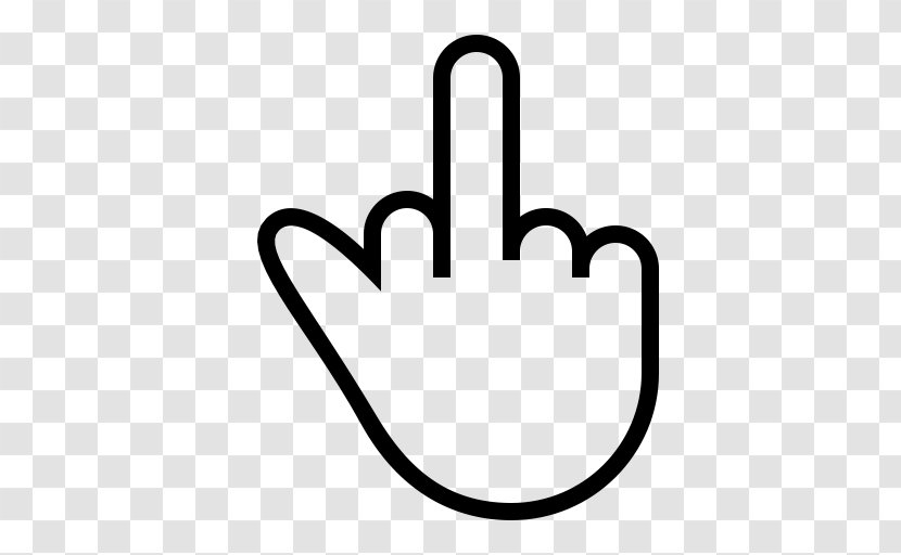 Middle Finger Digit Hand Thumb - Symbol Transparent PNG