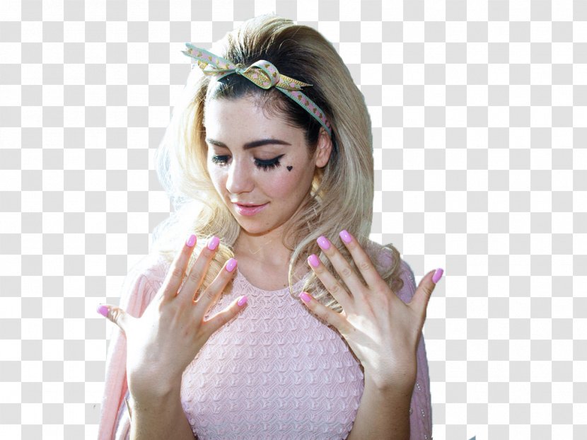 Headpiece Long Hair Brown Photo Shoot - Flower - Marina And The Diamonds Transparent PNG