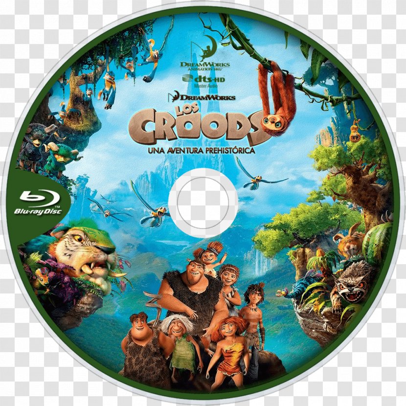 DreamWorks Animation Animated Film The Croods Adventure - 2 - Dvd Transparent PNG