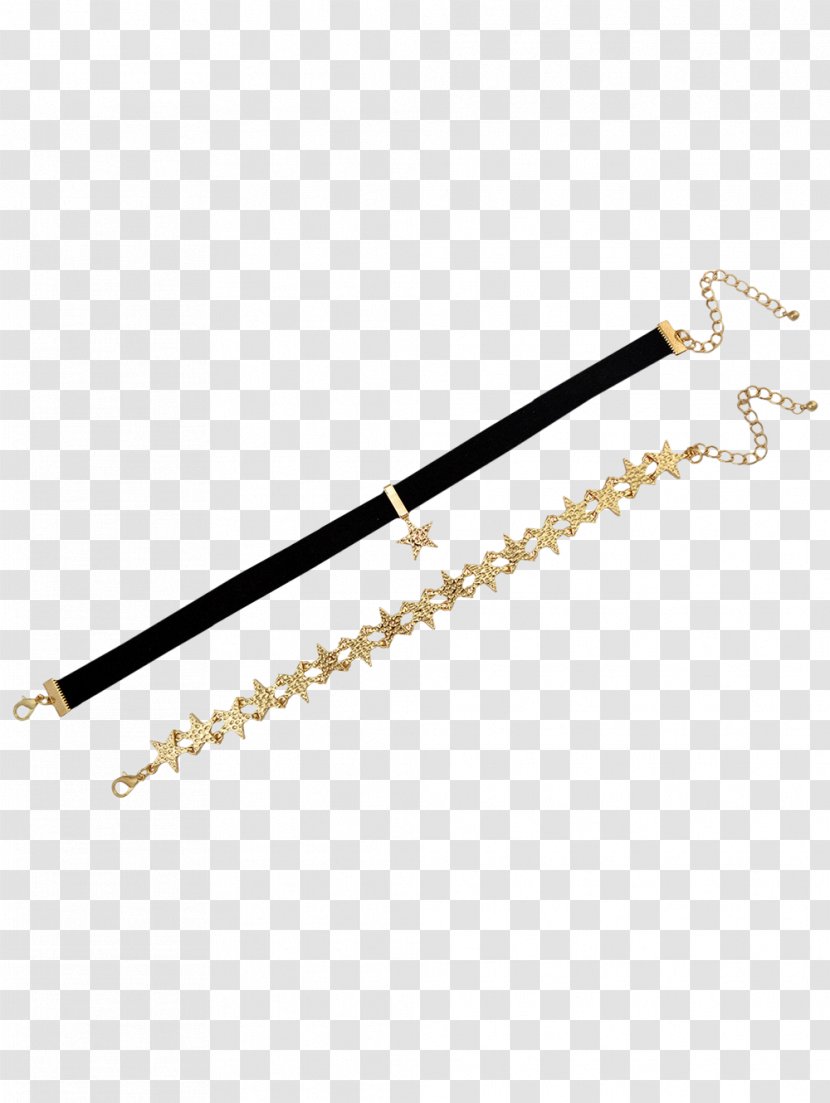 Choker Necklace Fashion Charms & Pendants Jewellery - Double-deck Transparent PNG